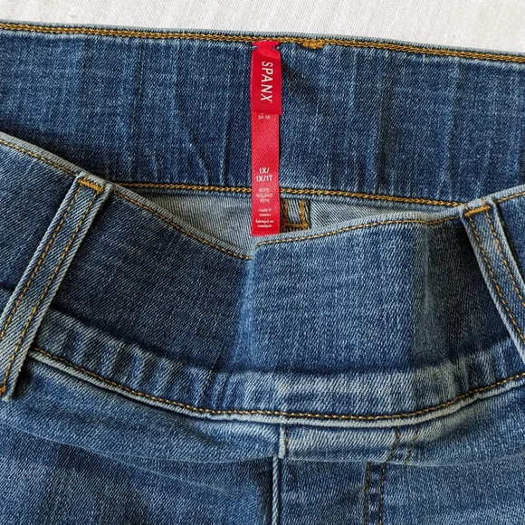 SPANX Blue Boot Cut Jeans - Picture 6 of 9